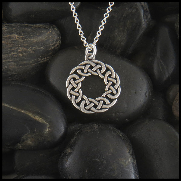 Sterling Silver Celtic Knot Necklace | Silver Willow Jewellery